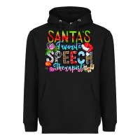 Black festive speech therapist tribute Heavyweight Hoodie - CowhideDigitalArt