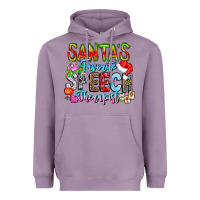 Lavender festive speech therapist tribute Heavyweight Hoodie - CowhideDigitalArt