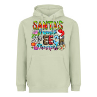 Matcha festive speech therapist tribute Heavyweight Hoodie - CowhideDigitalArt