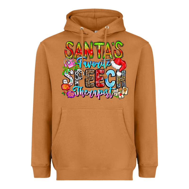 Festive Speech Therapist Tribute Heavyweight Hoodie by CowhideDigitalArt | Teevron