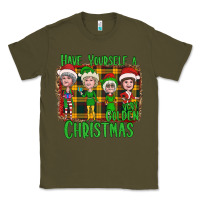 Army Green Have Yourself a Very Golden Christmas Classic Tee - Bettercallsaul
