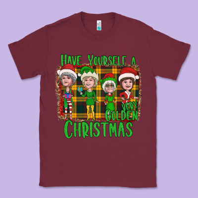 Have Yourself A Very Golden Christmas Classic Tee Designed By Bettercallsaul