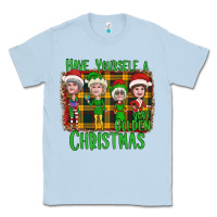 Dusty Blue Have Yourself a Very Golden Christmas Classic Tee - Bettercallsaul