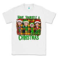 White Have Yourself a Very Golden Christmas Classic Tee - Bettercallsaul