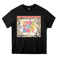 Black fuck this shit Heavy Core Tee - MaliasSmallBusiness