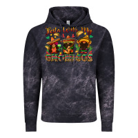 Cloud Black fiesta with my gnomigos Vintage Hoodie - texasbilliewilder