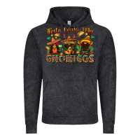 Vintage Black fiesta with my gnomigos Vintage Hoodie - texasbilliewilder