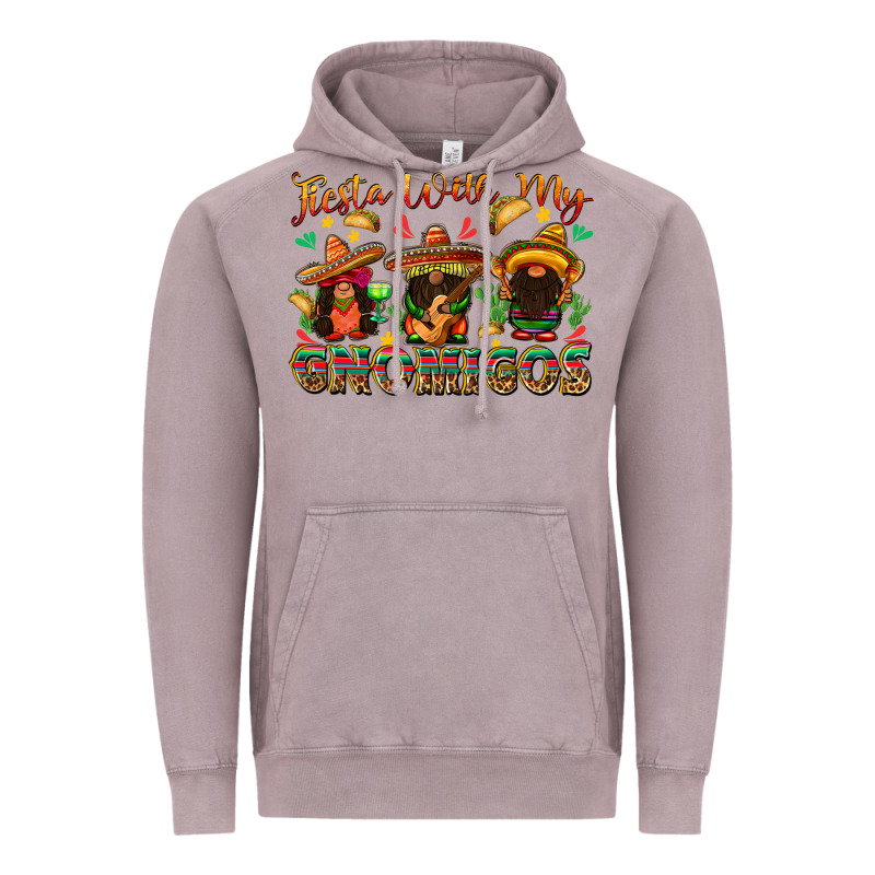 Fiesta With My Gnomigos Vintage Hoodie by texasbilliewilder | Teevron