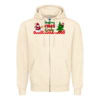 Christmas Vibes Only Libbey Glass Zipper Hoodie | Teevron