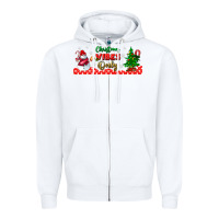 White christmas vibes only libbey glass Zipper Hoodie - BundleAndBundleShop