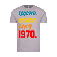 Vintage Zinc Legend Since May 1970 Vintage Tee - Bettercallsaul