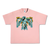 Salmon thuhderbird Urban Heavy Tee - JahusDesignShop