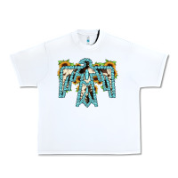 White thuhderbird Urban Heavy Tee - JahusDesignShop