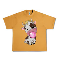 Peanut Butter cute cow Urban Heavy Tee - texasbilliewilder
