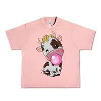 Salmon cute cow Urban Heavy Tee - texasbilliewilder