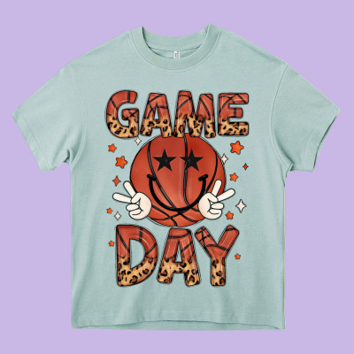 Game Day Heavy Core Tee Designed By Maliassmallbusiness
