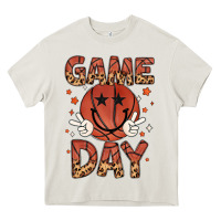 Cream game day Heavy Core Tee - MaliasSmallBusiness