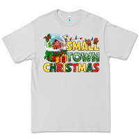Dove Grey Small town Christmas Premium Tee - NancyCooperArtShop