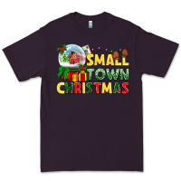 Plum Small town Christmas Premium Tee - NancyCooperArtShop