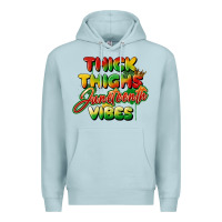 Blue Mist thick thighs juneteenth vibes Premium Hoodie - FaDigitalArtStudio
