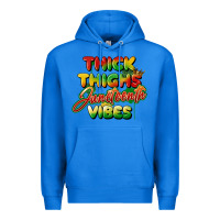 True Royal thick thighs juneteenth vibes Premium Hoodie - FaDigitalArtStudio