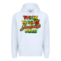 White thick thighs juneteenth vibes Premium Hoodie - FaDigitalArtStudio