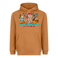 Meerkat Moo Pumpkin Get Out The Way Heavyweight Hoodie - CowhideDigitalArt