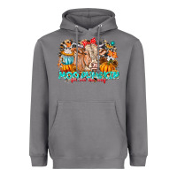 Storm Moo Pumpkin Get Out The Way Heavyweight Hoodie - CowhideDigitalArt