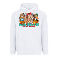 White Moo Pumpkin Get Out The Way Heavyweight Hoodie - CowhideDigitalArt