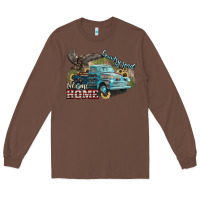 Chestnut Truck USA country road take me home 4th of july Long Sleeve Tee - HowdyJamesFarm
