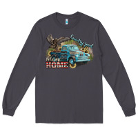 Smoke Truck USA country road take me home 4th of july Long Sleeve Tee - HowdyJamesFarm
