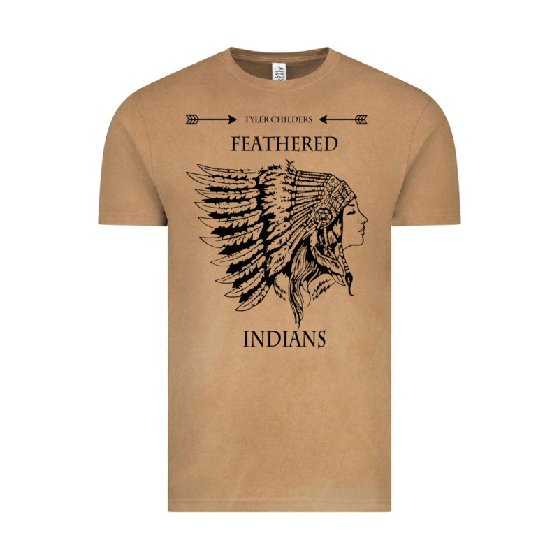 A Feathered Indians Tyler Darling Childers Art Gift For Fans Vintage Tee by tuanDangUi | Teevron