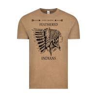 Vintage Coffee A Feathered indians tyler darling childers art gift for fans Vintage Tee - tuanDangUi