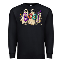 Black boo Premium Sweatshirt - CowhideDigitalArt