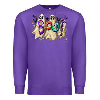 Purple boo Premium Sweatshirt - CowhideDigitalArt