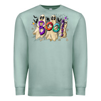Seafoam boo Premium Sweatshirt - CowhideDigitalArt