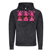 Vintage Black breast cancer afro gnomies Vintage Hoodie - texasbilliewilder