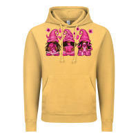 Vintage Mustard breast cancer afro gnomies Vintage Hoodie - texasbilliewilder