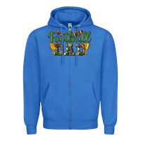 True Royal football dad Zipper Hoodie - BundleAndBundleShop