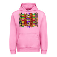 Fuchsia Pink mardi gras cake fleur de lis crawfish brushstrokes Urban Hoodie - Artiststas