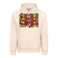 Sandshell mardi gras cake fleur de lis crawfish brushstrokes Urban Hoodie - Artiststas