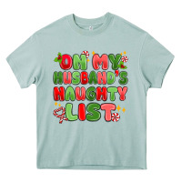 Arona on my husband's naughty list Heavy Core Tee - MaliasSmallBusiness