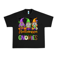 Black halloween with my gnomies Urban Heavy Tee - texasbilliewilder