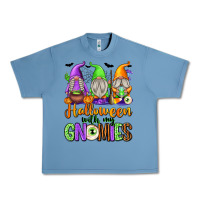 Pebble Blue halloween with my gnomies Urban Heavy Tee - texasbilliewilder