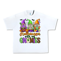 White halloween with my gnomies Urban Heavy Tee - texasbilliewilder