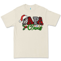 Bone Papa Claus with christmas lights and mistletoe Premium Tee - NancyCooperArtShop