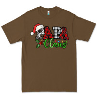Cacao Papa Claus with christmas lights and mistletoe Premium Tee - NancyCooperArtShop