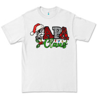 White Papa Claus with christmas lights and mistletoe Premium Tee - NancyCooperArtShop