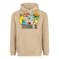 Mushroom hello summer drink Heavyweight Hoodie - CowhideDigitalArt