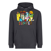 Smoke hello summer drink Heavyweight Hoodie - CowhideDigitalArt